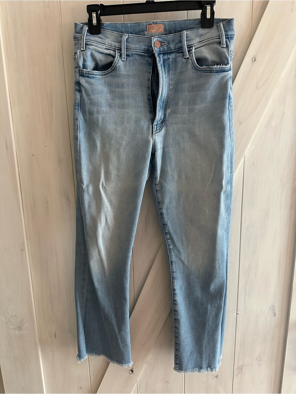 MOTHER The Hustler Fray ankle jeans - Picture 2 of 3